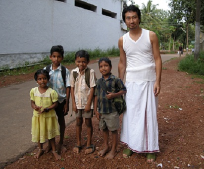 インドでのひととき（2008年）